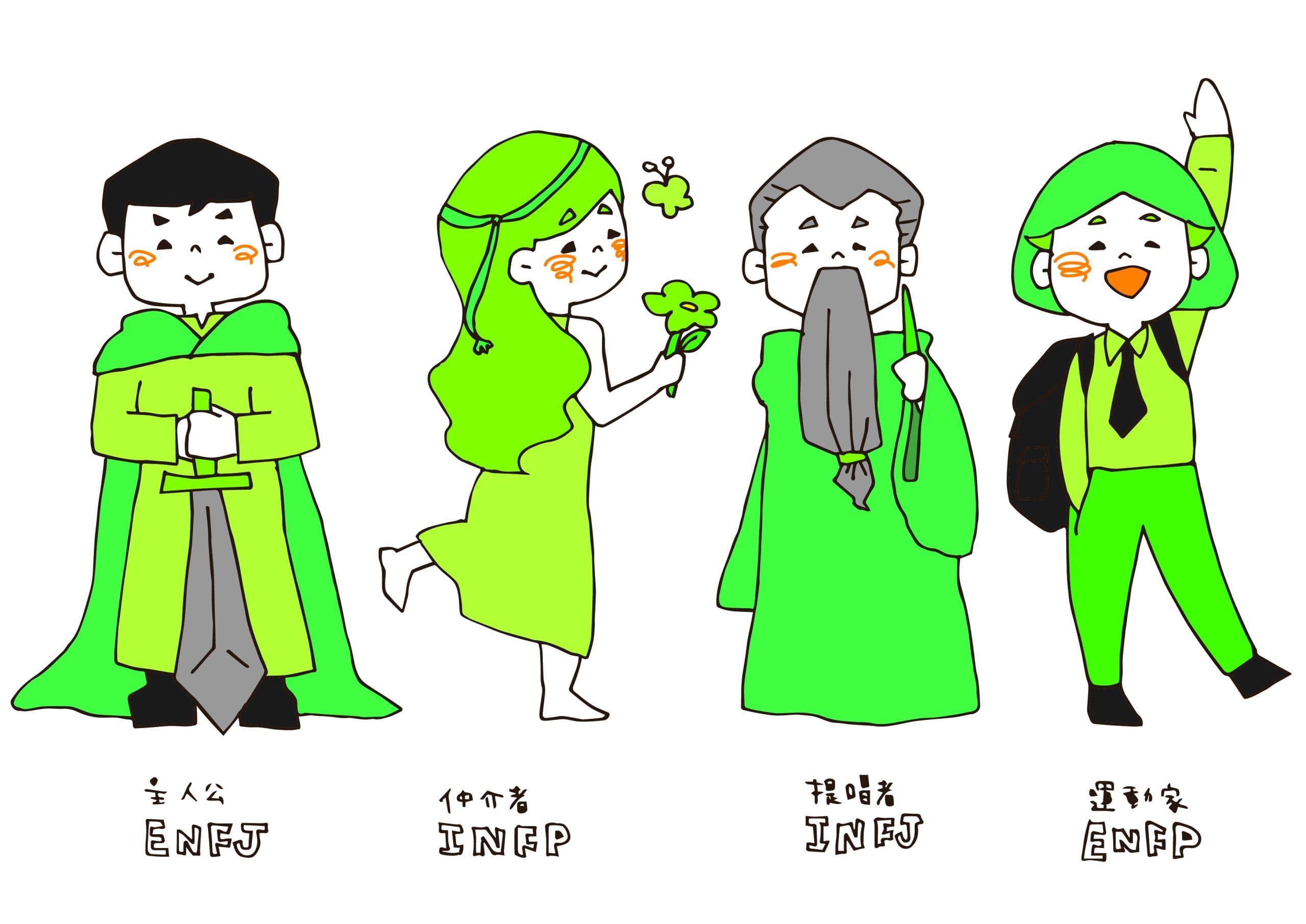 【MBTI子供版】外交官タイプ(ENFJ/INFP/INFJ/ENFP)の特徴と育て方｜優しい？夢見がち？個性を輝かせるヒント