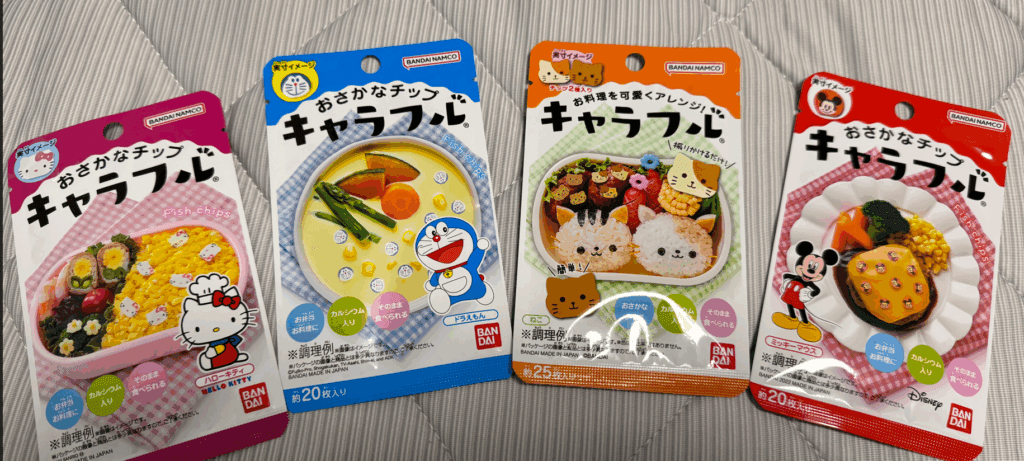 キャラクターかまぼこの実際の商品の画像