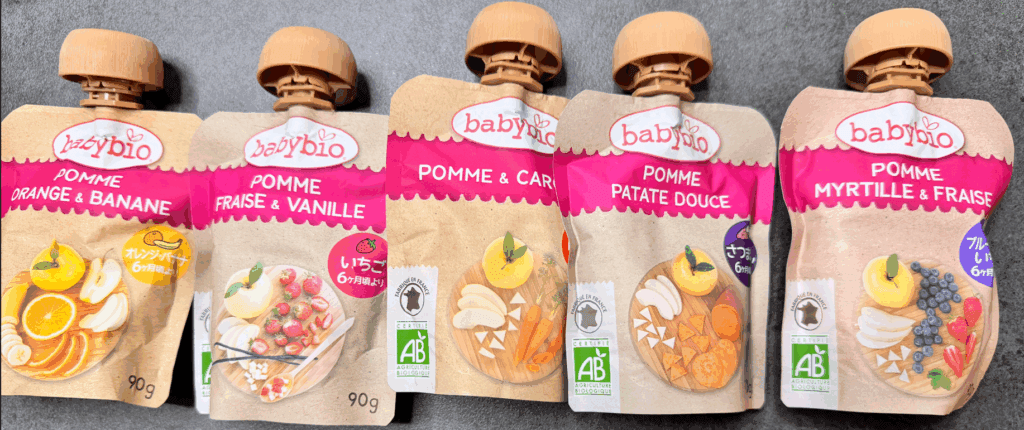 ベビービオのおすすめ商品の種類の画像