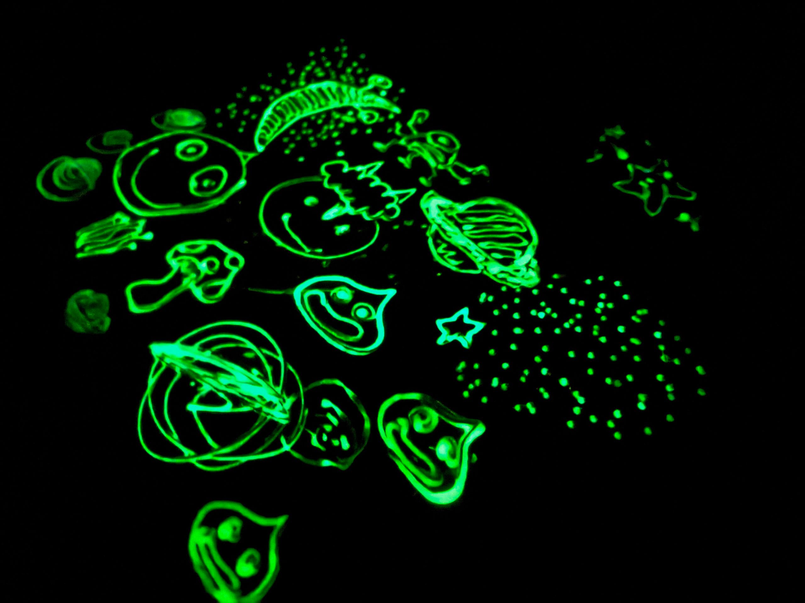 【蓄光ペン】子供の寝かしつけが変わる魔法のお絵描き｜100均で買える？ブラックライトとの違いも解説