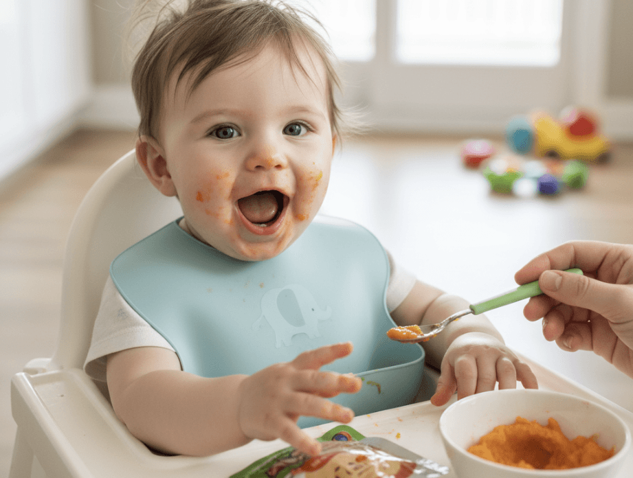 7ヶ月～10ヶ月で離乳食食べない…早めに「市販品」に頼る勇気｜栄養士ママが月齢ごとの特徴解説