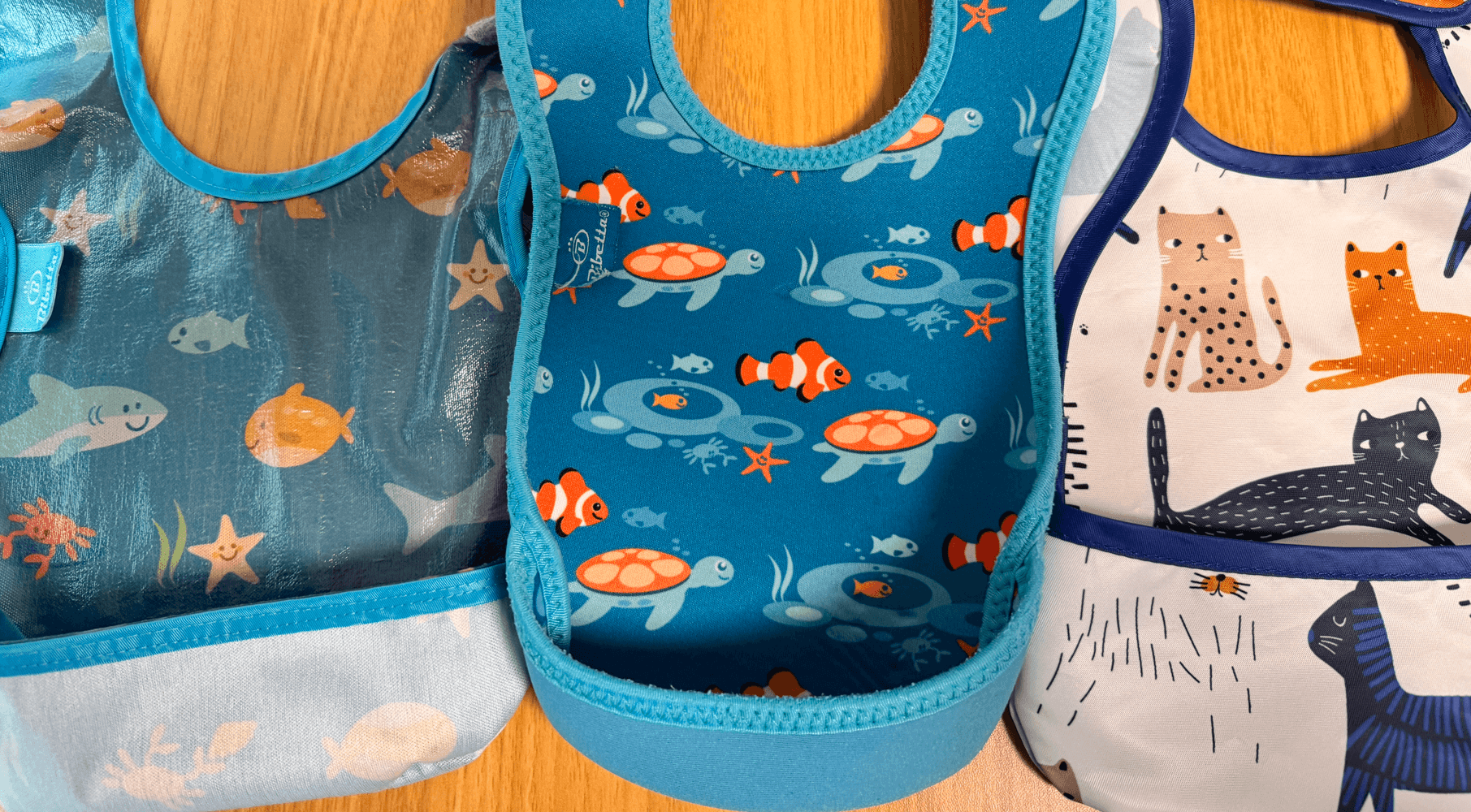 【結論】食事用エプロン最強はコレ！3歳まで30種試したパパが選ぶ「乾燥機OK」神エプロン