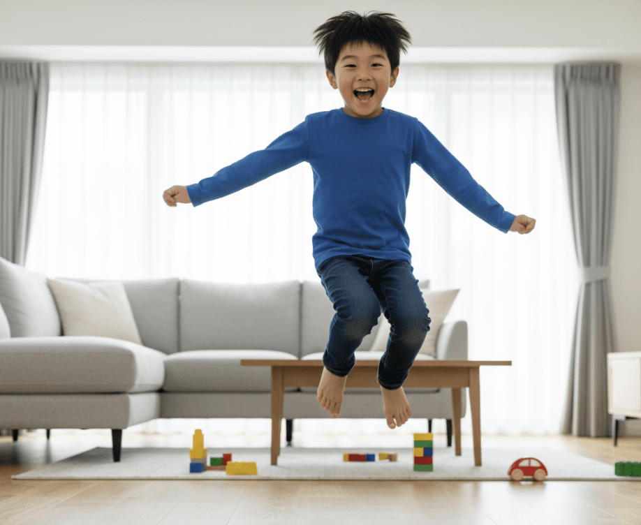 子供のジャンプ好きは発達の証！2歳で毎日跳ねるのはなぜ？効果と安全な遊び方を徹底解説