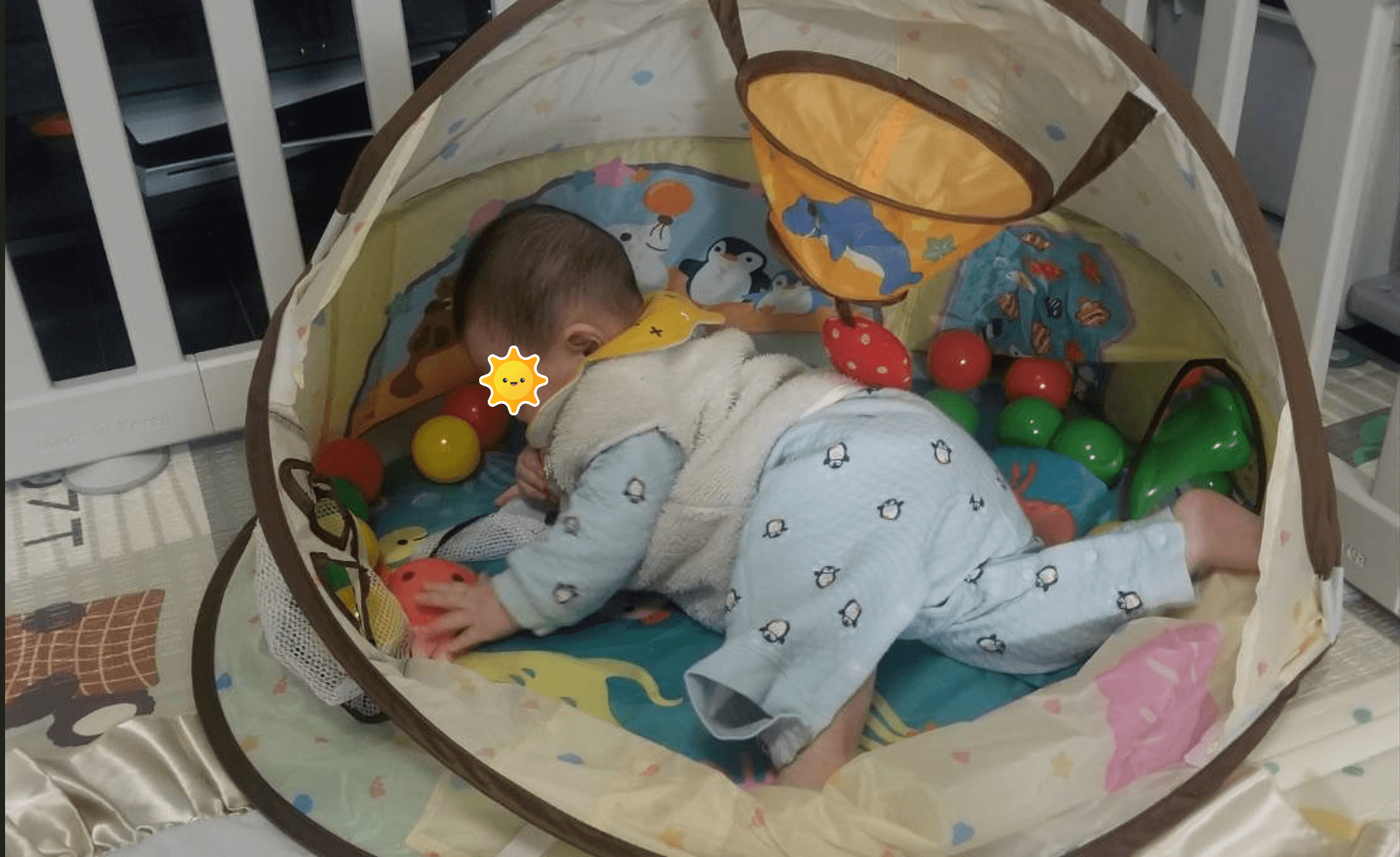 【360°知育ベビードーム口コミ】たたむのが難しい？買ってよかった理由と、遊びが広がるボールプール術