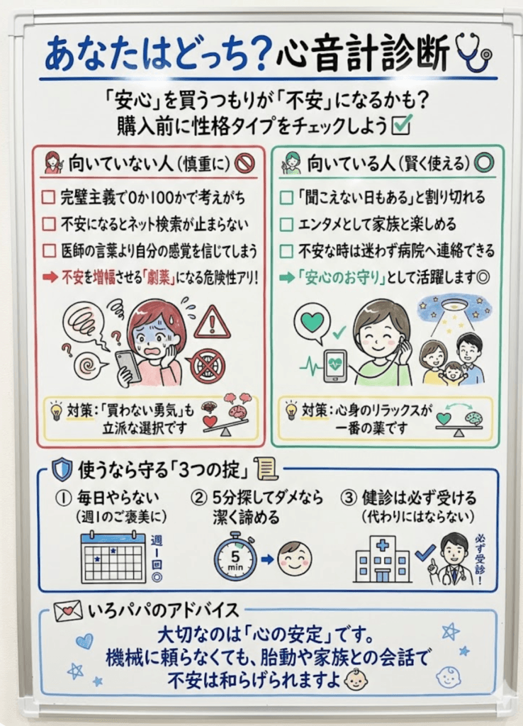 【自己診断】あなたはエンジェルサウンズに“向いている”？“向いていない”？をわかりやすく説明した画像