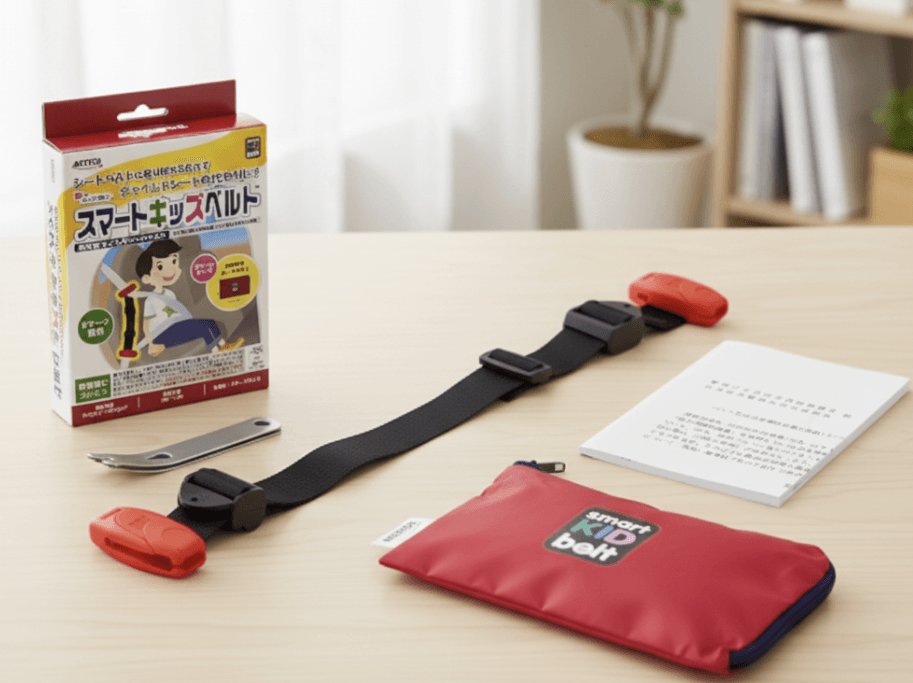 スマートキッズベルトは危ない？事故/違反の噂と安全な使い方｜警察庁公認じゃない類似品に注意！