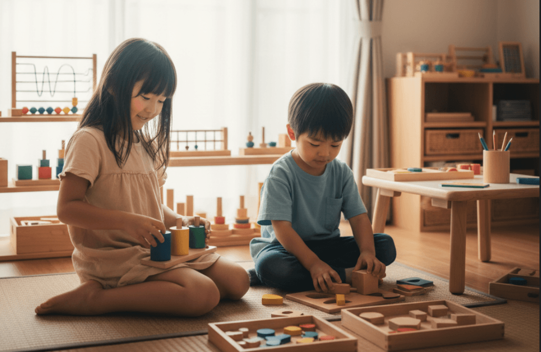 【おうちモンテッソーリ】おもちゃ・教具おすすめ完全ガイド！0歳〜3歳の「棚・環境づくり」と100均手作り術