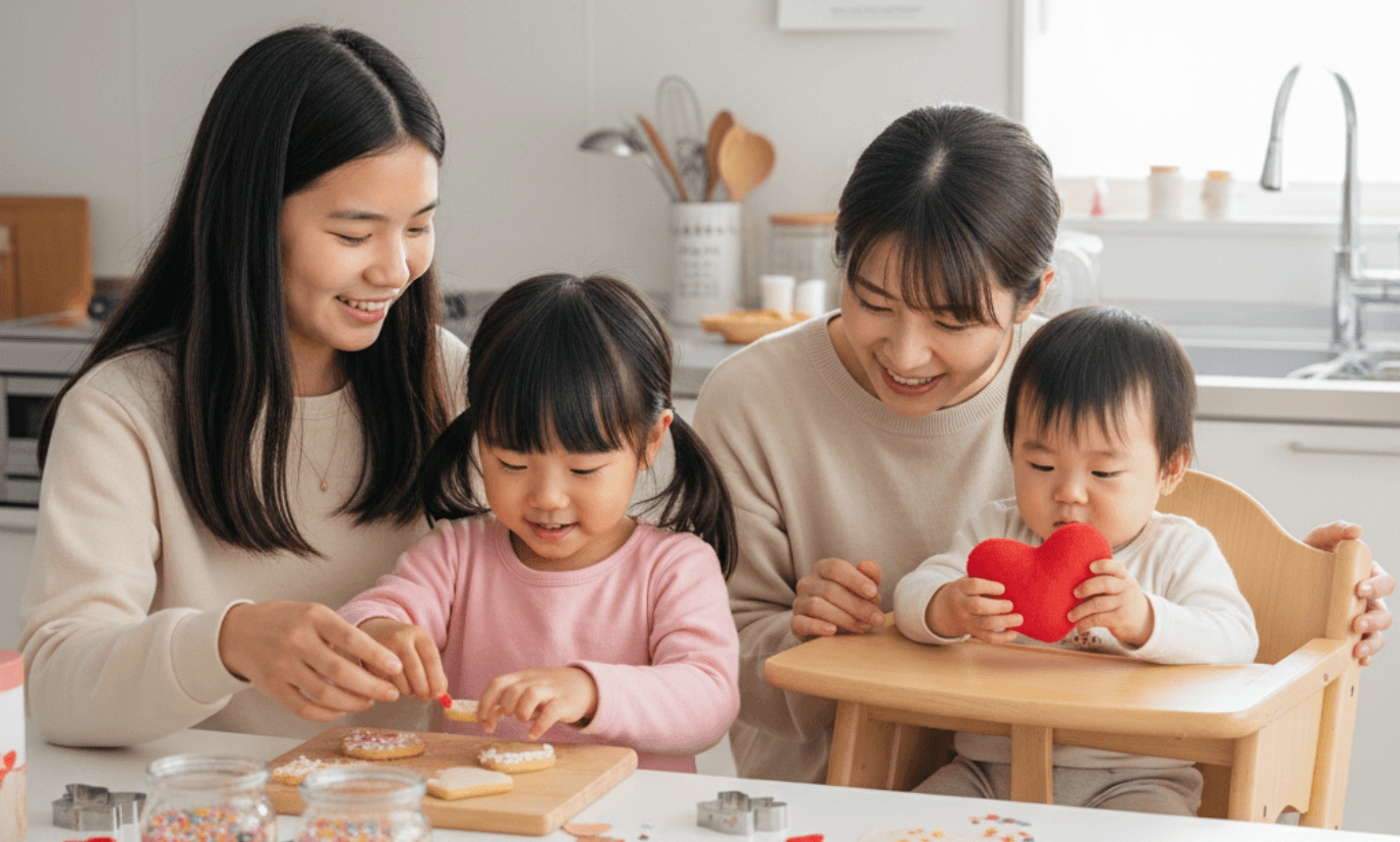 【全年齢】子供と楽しむバレンタイン完全ガイド！0歳・幼児から小学生の手作り・工作・予算まで