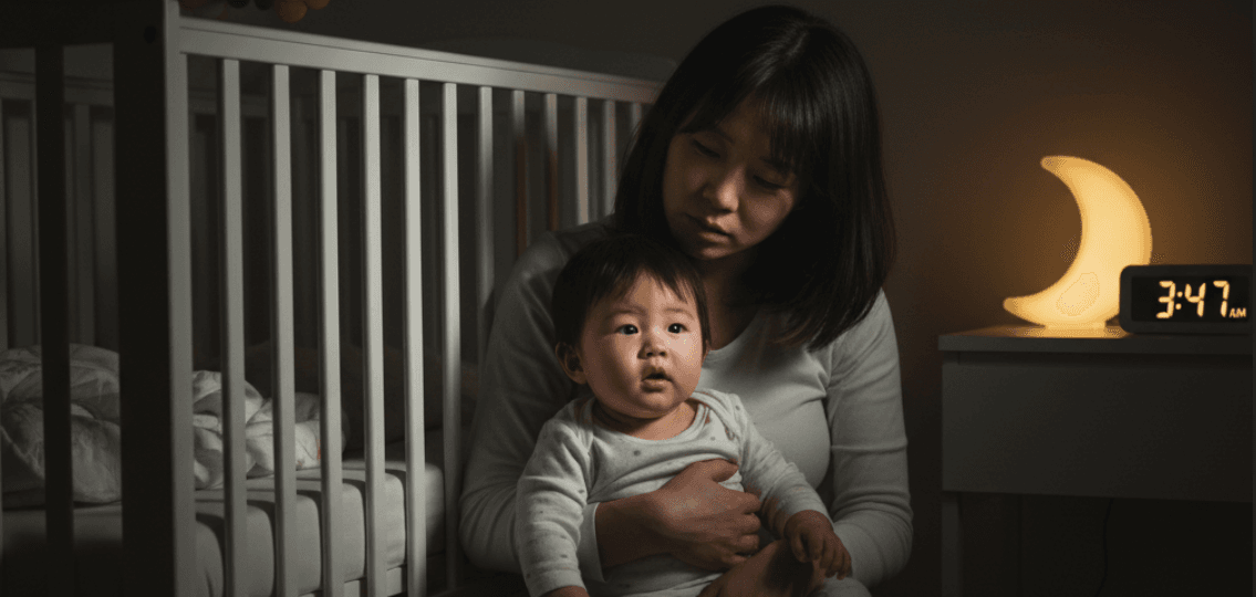 【睡眠退行】急に寝ないのはなぜ？いつまで？挫折しない「ネントレ・セルフねんね」とプロジェクター活用術