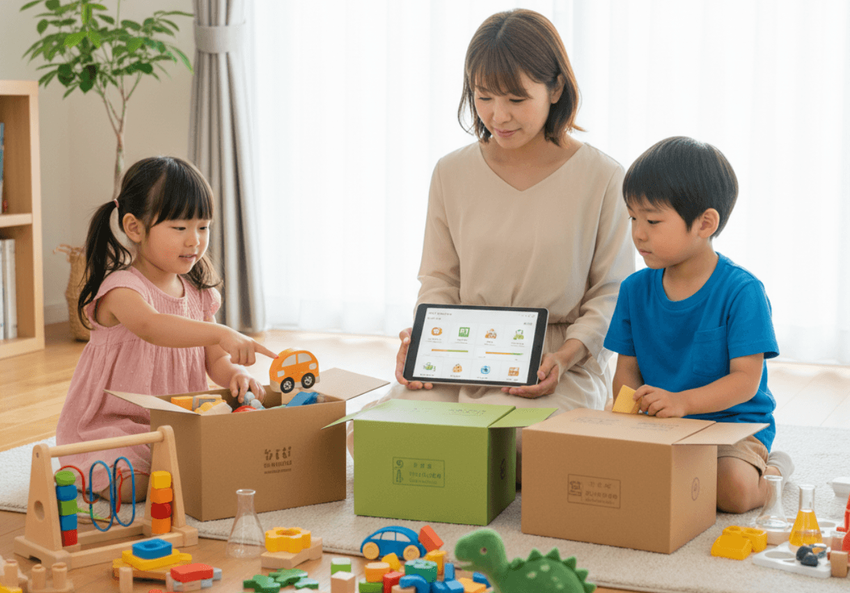 【おもちゃサブスク比較】トイサブ・ChaChaCha・キッズラボラトリーどっち？年齢別おすすめとデメリットを徹底解説