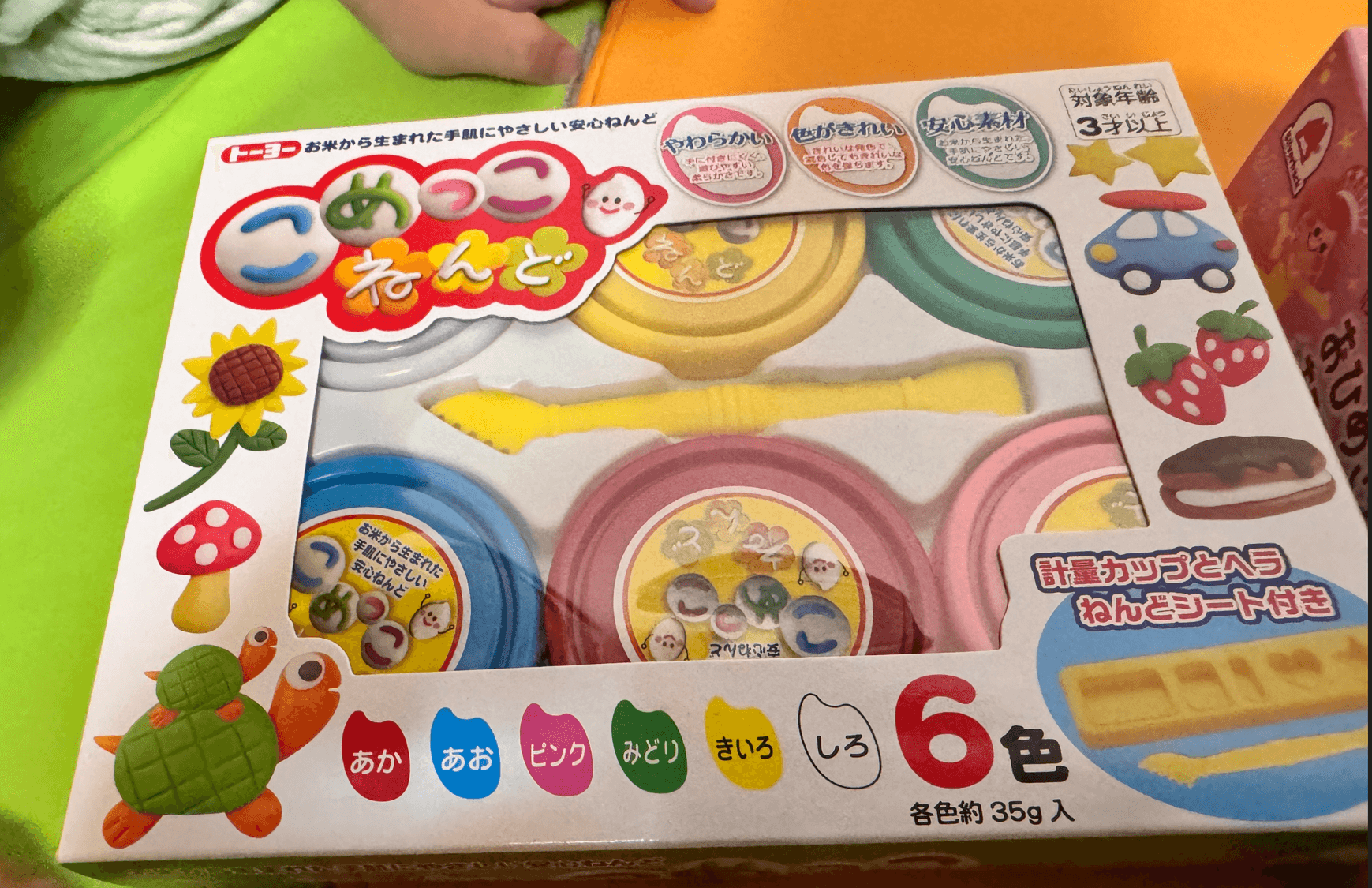 【お米のねんど徹底レビュー】3歳と遊んだ口コミ！すぐ乾く？100均道具で楽しむ知育遊びと保存法