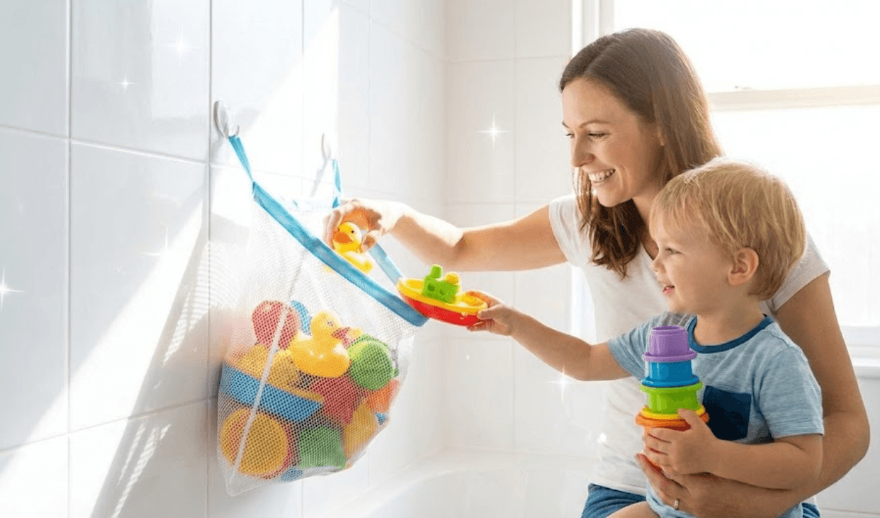 お風呂おもちゃのカビ、もう悩まない！臨床検査技師ママが教える「カビ防止・掃除・消毒」完全ガイド