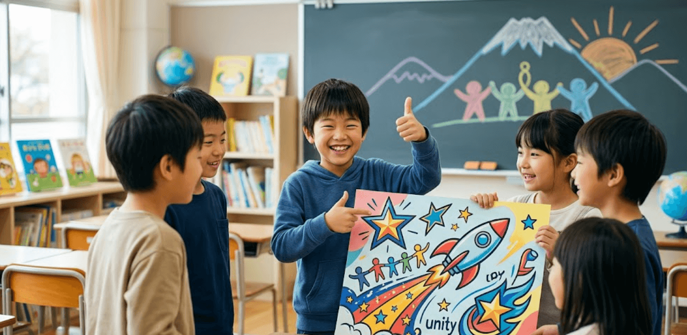 小学生向け！かっこいい学級目標例と甥っ子が即決したアイデア集