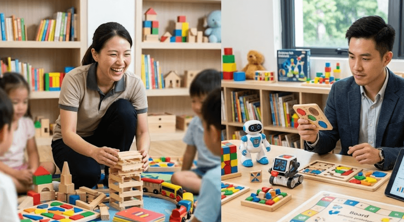 おもちゃインストラクターとコンサルタントの違いは？プロを徹底比較